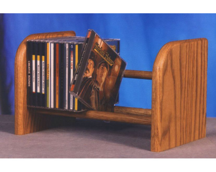 Rebrilliant 26 CD Dowel Multimedia Tabletop Storage Rack & Reviews